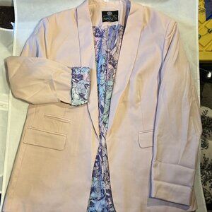 DC Comics Women's Modern Print Boyfriend Blazer